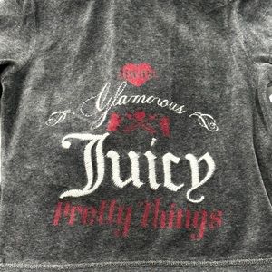 Juicy couture girls zip up hoodie size 6